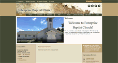 Desktop Screenshot of enterprisebaptist.com